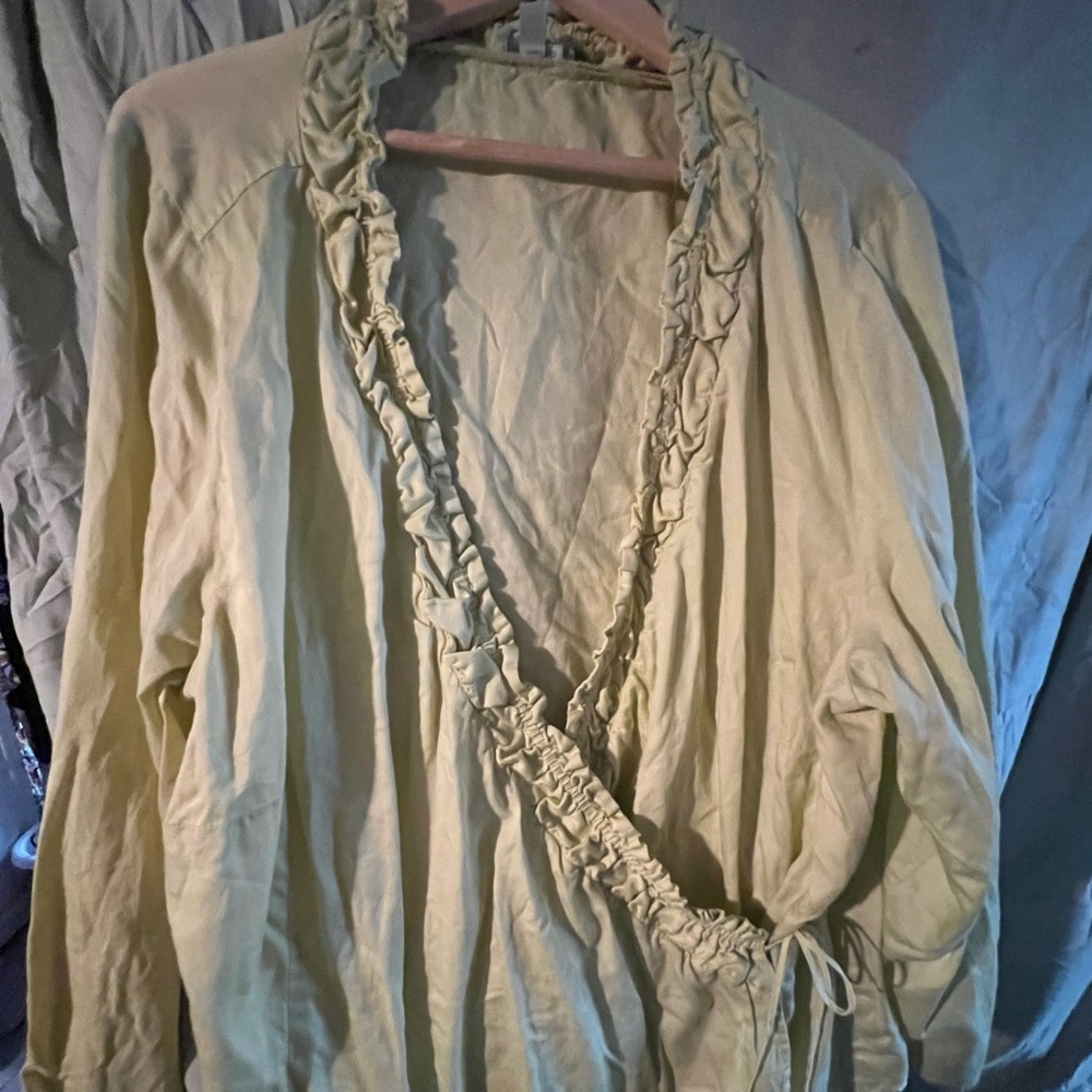 J Jill women’s wrap blouse size 4x